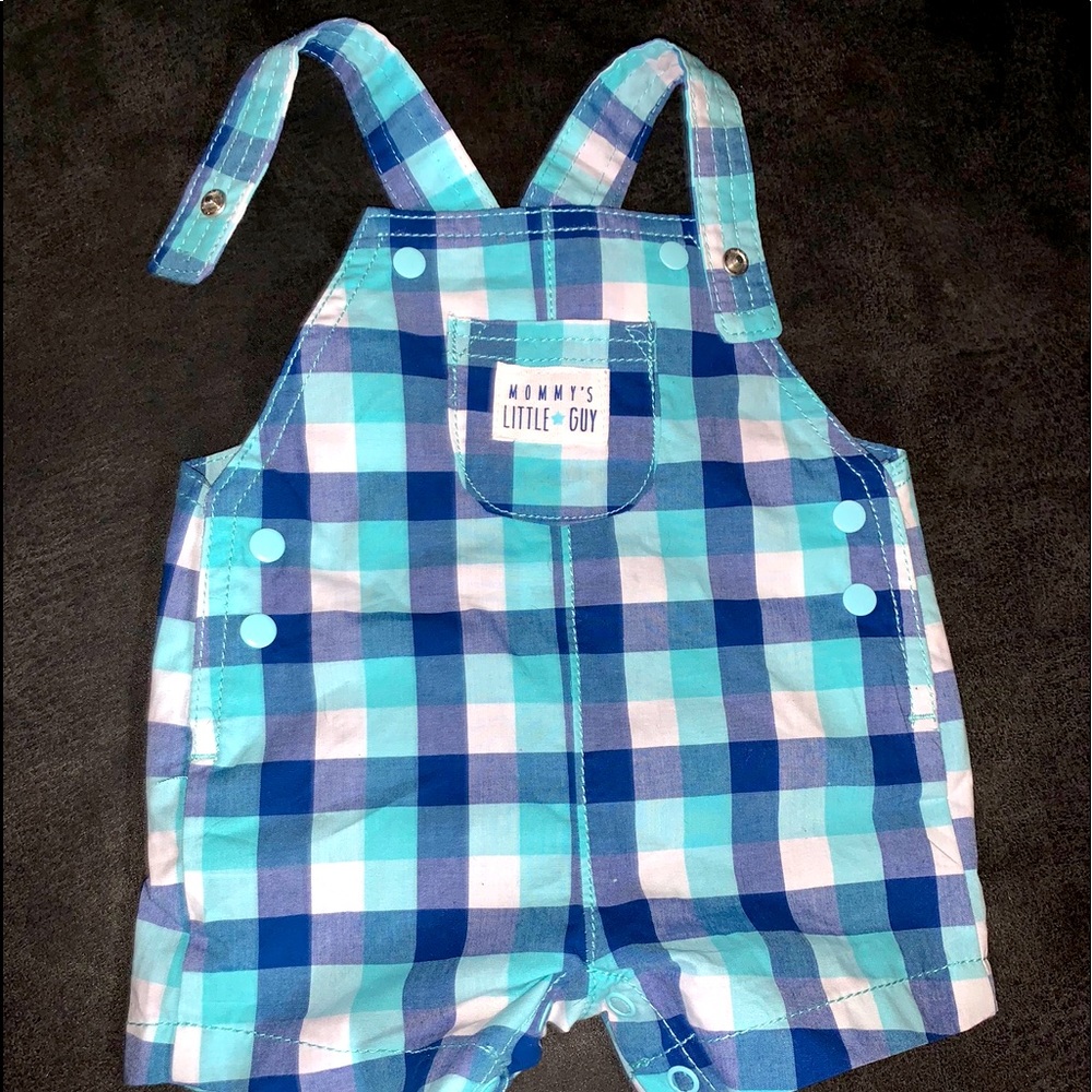 Mommy’s little guy overalls